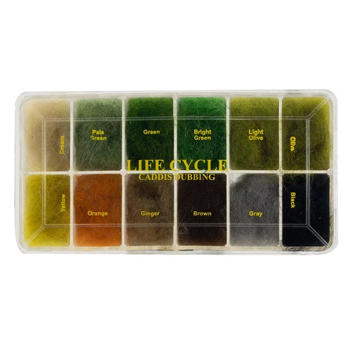 Wapsi Life Cycle Caddis Dubbing 1 Wapsi Life Cycle Caddis Dubbing