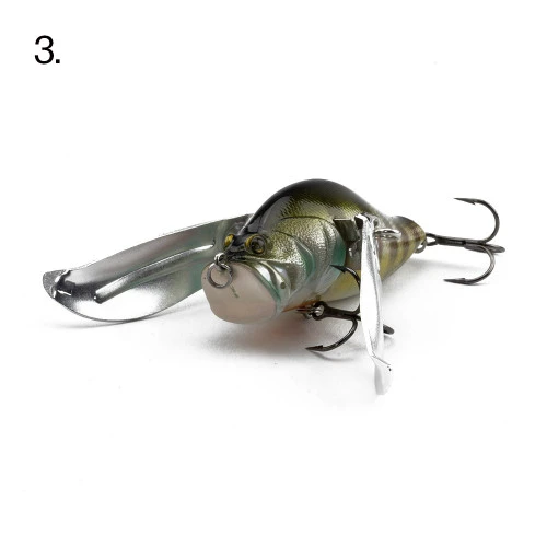 Adusta Zacrawl Jr. Yajirobee Lure 65mm 3 Adusta Zacrawl Jr. Yajirobee Lure 65mm - Image 3